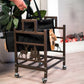 Firewood Rack, Steel Firewood Holder 01