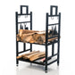 Firewood Rack, Steel Firewood Holder 02