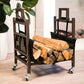 Firewood Rack, Steel Firewood Holder 01