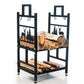 Firewood Rack, Steel Firewood Holder 02