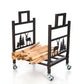 Firewood Rack, Steel Firewood Holder 01