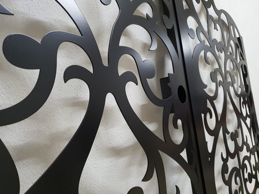 Custom Gate | Metal Garden Gate | Metal Art Accent | Pedestrian Walk Thru Entry | Outdoor | Indoor | Garden Gate | Modern Gate_walk_way