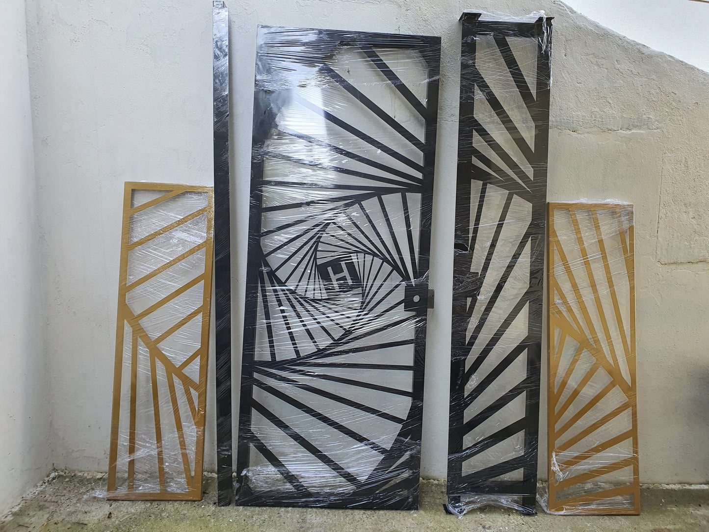 Custom Gate | Metal Garden Gate | Metal Art Accent | Pedestrian Walk Thru Entry | Outdoor | Indoor | Garden Gate | Modern Gate galactic