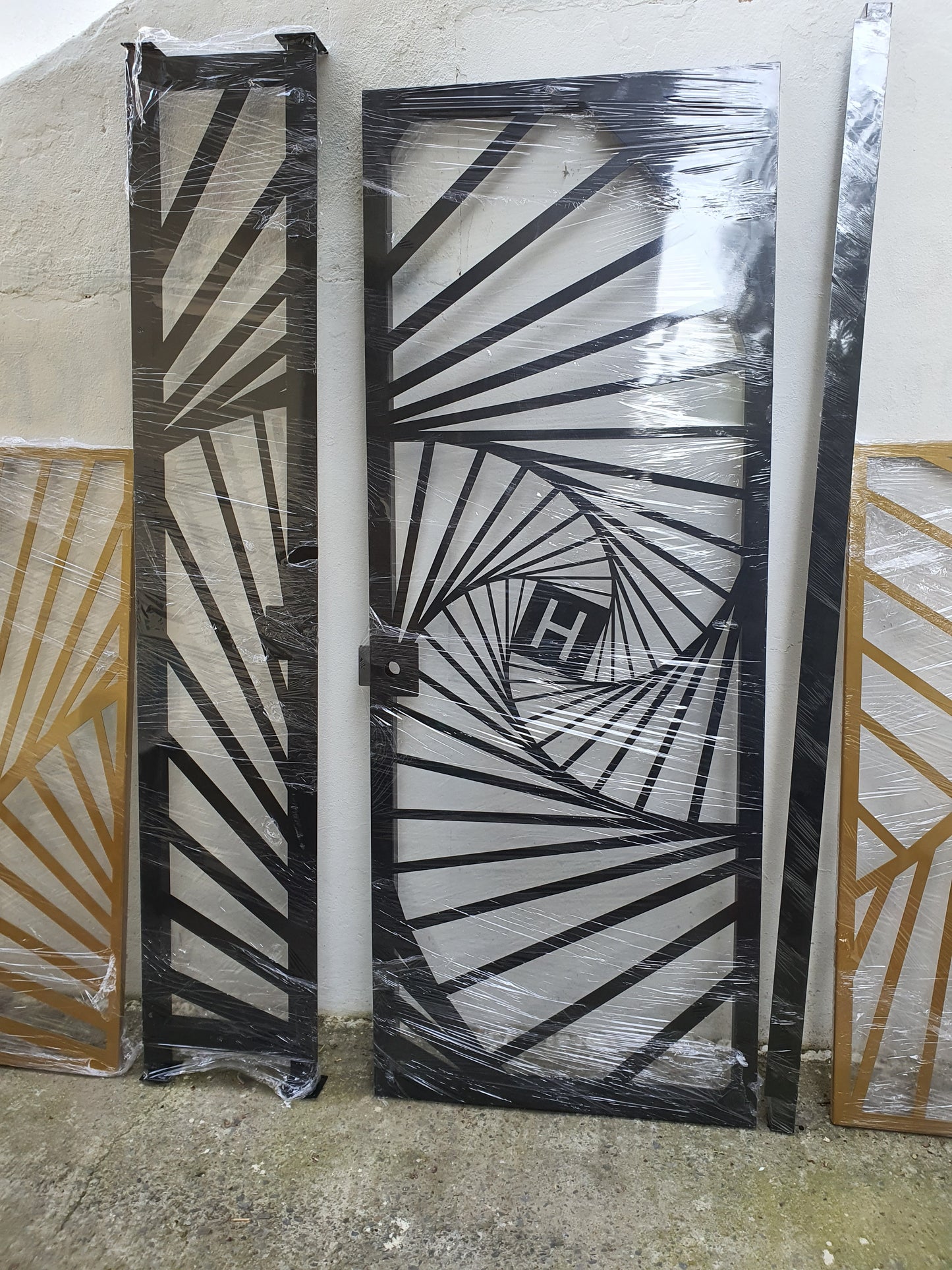 Custom Gate | Metal Garden Gate | Metal Art Accent | Pedestrian Walk Thru Entry | Outdoor | Indoor | Garden Gate | Modern Gate galactic