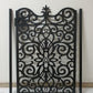 Victorian Style Metal Garden Gate | Architectural Renaissance Motif Laser Cut Door | Luxury Traditional Outdoor Entrance | Antique Style Pedestrian Entry | M45