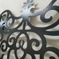 Victorian Style Metal Garden Gate | Architectural Renaissance Motif Laser Cut Door | Luxury Traditional Outdoor Entrance | Antique Style Pedestrian Entry | M45