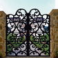 Custom Gate | Metal Garden Gate | Metal Art Accent | Pedestrian Walk Thru Entry | Outdoor | Indoor | Garden Gate | Modern Gate 12