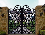 Custom Gate | Metal Garden Gate | Metal Art Accent | Pedestrian Walk Thru Entry | Outdoor | Indoor | Garden Gate | Modern Gate 12