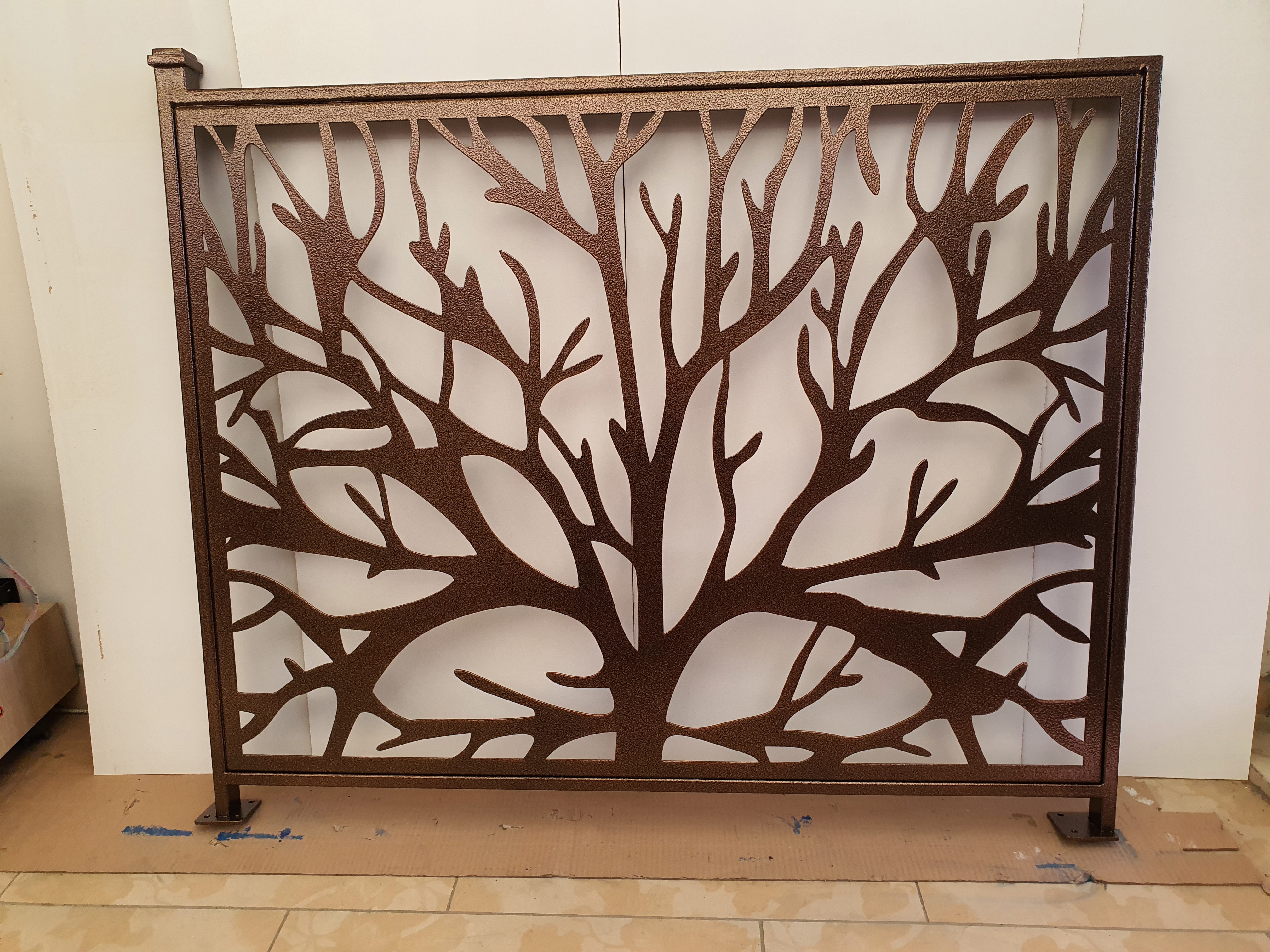 Fence, Balcony Railing, Metal Railing Panel, Tree panel