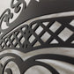 Custom Gate | Metal Garden Gate | Metal Art Accent | Pedestrian Walk Thru Entry | Outdoor | Indoor | Garden Gate | Modern Gate 2