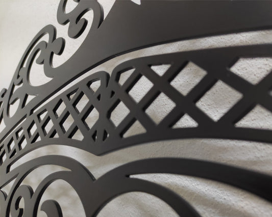 Custom Gate | Metal Garden Gate | Metal Art Accent | Pedestrian Walk Thru Entry | Outdoor | Indoor | Garden Gate | Modern Gate 2