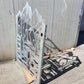 Custom Desert Cactus Metal Garden | Southwestern Desert Themed Iron Steel Laser Cut Door | Metal Art Outdoor Entrance | M40
