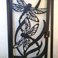 Custom Dragonfly Metal Garden Gate | Decorative Nature Themed Laser Cut Door | Luxury Artistic Outdoor Entry | M39