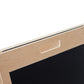Write-On Board A-Frame, Eco-Friendly Poplar Wood, Collapsible - Natural