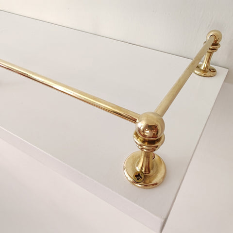 Brass Gallery Rail | Brass Shelf Tipping | Bookshelf Tipping | Posts