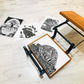 igotech A4 Lino Press, Lino Press Machine, Linocut Press, Print Making Press, Press Machine