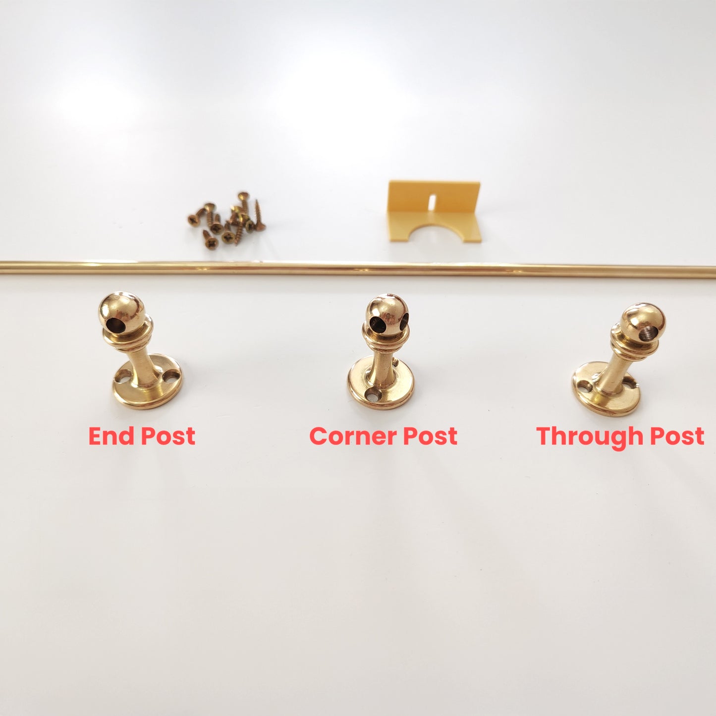 Brass Gallery Rail | Brass Shelf Tipping | Bookshelf Tipping | Rails And Posts