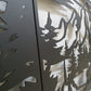 Custom privacy | Interior panel | Fence Panel | Laser Cut | Balcony Railing | Metal Railing Panel | Metal Privacy Screen, Mountain