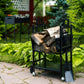 Firewood Rack, Steel Firewood Holder 02