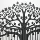 Custom Gate, Metal Garden Gate, Metal Art Accent, Pedestrian Walk Thru Entry, Outdoor, Drive way Gate, Tree Design 10ftx8ft