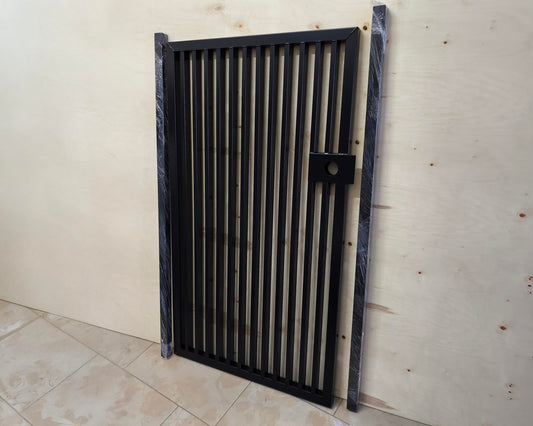 Custom Gate | Metal Garden Gate | Metal Art Accent | Pedestrian Walk Thru Entry | Outdoor | Indoor | Garden Gate | Profile Gate 01