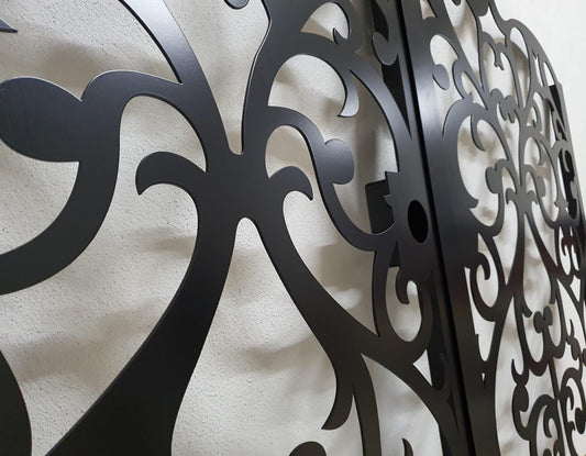 Custom Gate | Metal Garden Gate | Metal Art Accent | Pedestrian Walk Thru Entry | Outdoor | Indoor | Garden Gate | Modern Gate 011