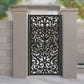 The Grand Estate Baroque Style Metal Garden Gate | Intricate Damask Laser Cut Pedestrian Door | Luxury Mansion Entry Gate | M75