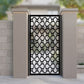 The Infinity Loop Retro Geometric Metal Garden Gate | Overlapping Circular Laser Cut Door | Luxury Mid-Century Pedestrian Entrance | M76