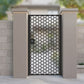 Decorative Honeycomb Laser Cut Entrance | Modern Geometric Garden Security Gate | Classic Hexagon Laser Cut Pedestrian Door | M81
