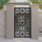 Mandala Bloom Modern Floral Metal Garden Gate | Intricate Boho Style Laser Cut Door | Luxury Ethnic Outdoor Entrance| M86
