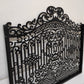 Custom Gate | Metal Garden Gate | Metal Art Accent | Pedestrian Walk Thru Entry | Outdoor | Indoor | Garden Gate | Modern Gate 2