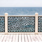 Custom privacy | Interior panel | Fence Panel | Laser Cut | Balcony Railing | Metal Railing Panel | Metal Privacy Screen | honeycomb pattern