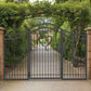 Custom Gate | Metal Garden Gate | Metal Art Accent | Pedestrian Walk Thru Entry | Outdoor | Indoor | Garden Gate | Arched Door