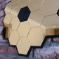 James Webb Telescope Mirror, JWST Mirror, Telescope Mirror, James Webb,  Gold Mirror, Wall Mirror, Gift