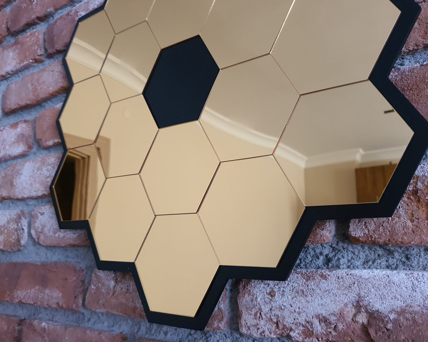 James Webb Telescope Mirror, JWST Mirror, Telescope Mirror, James Webb,  Gold Mirror, Wall Mirror, Gift