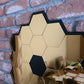 James Webb Telescope Mirror, JWST Mirror, Telescope Mirror, James Webb,  Gold Mirror, Wall Mirror, Gift