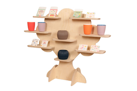 Tree Collapsible Stand, Retail Display, Market Display, Stand Alone Shelf, Market Stall, Fair Display, Product Display Rack
