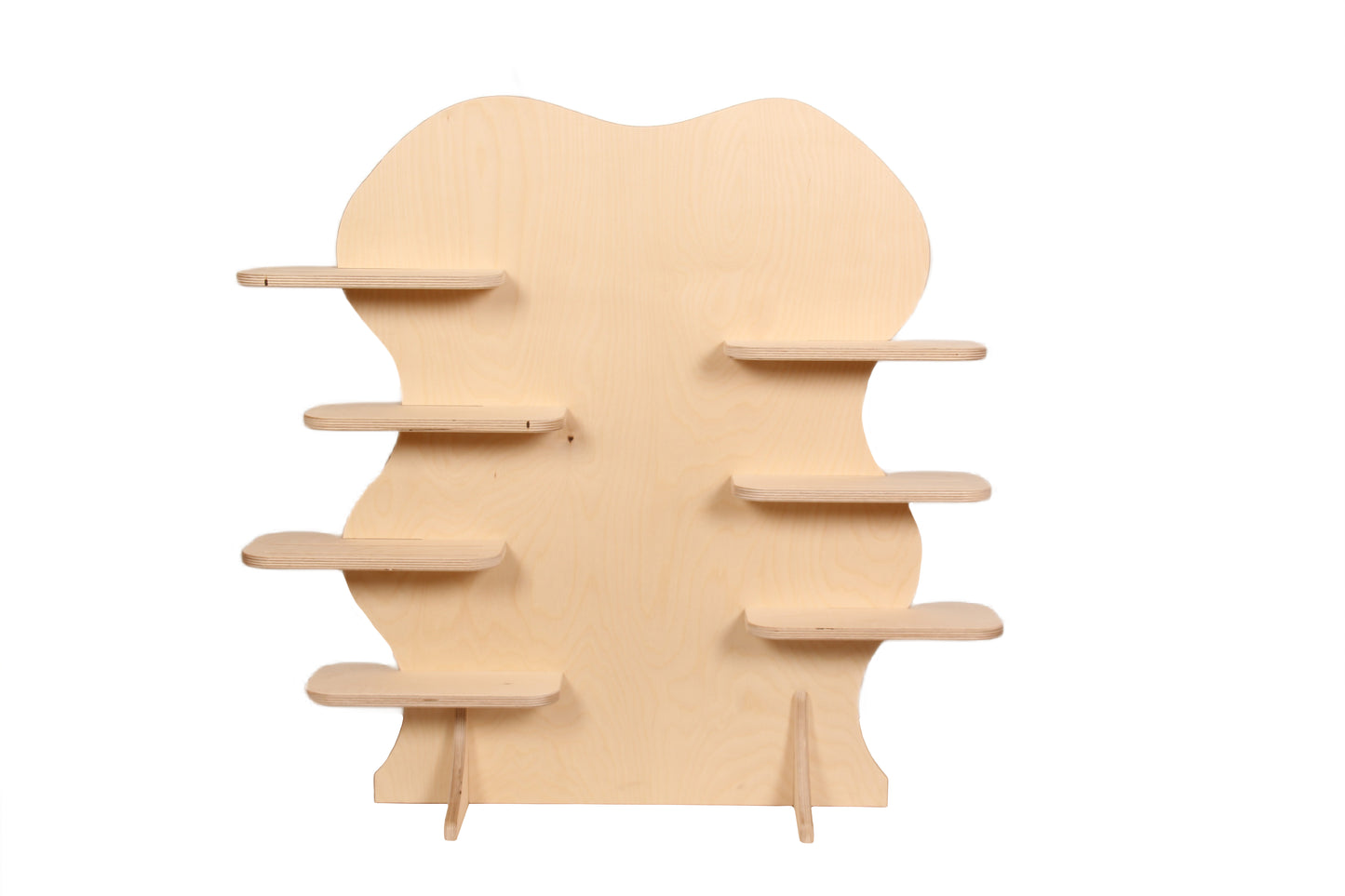 Symmetrical Collapsible Stand, Retail Display, Market Display, Stand Alone Shelf, Market Stall, Fair Display, Product Display Rack