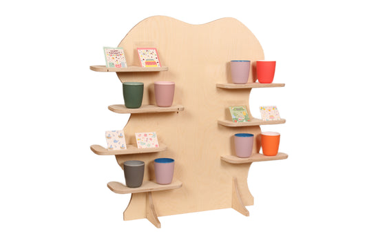 Symmetrical Collapsible Stand, Retail Display, Market Display, Stand Alone Shelf, Market Stall, Fair Display, Product Display Rack