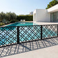 Casablanca Style Custom Aluminum Pool Fence Panel 30