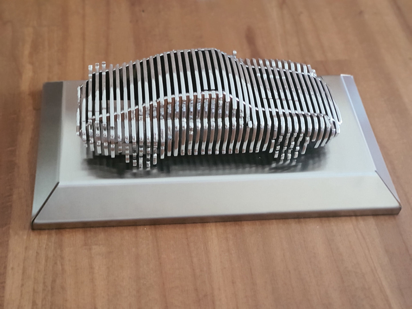 Gift Porsche, Gift Metal Porsche, Metal Sculpture Porsche, Sculpture Porsche, Porsche 911, Stainless Steel Sculpture Porsche