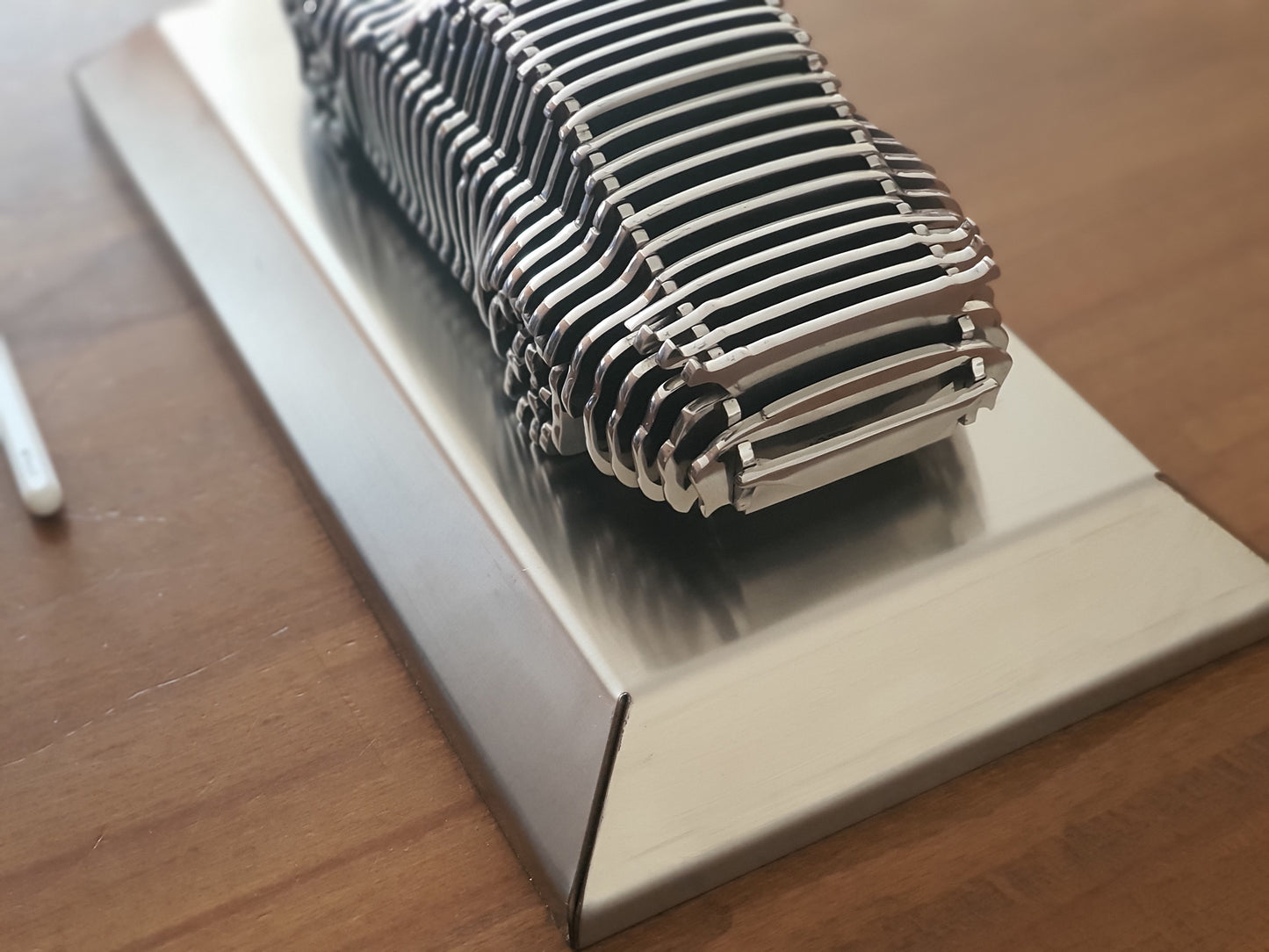 Gift Porsche, Gift Metal Porsche, Metal Sculpture Porsche, Sculpture Porsche, Porsche 911, Stainless Steel Sculpture Porsche