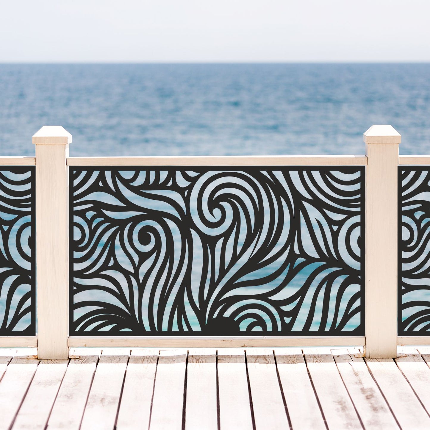 Custom Size Laser Cut Metal Fence Panels & Privacy Screens 10