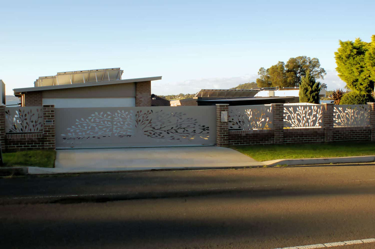 Custom Gate | Metal Garden Gate | Metal Art Accent | Pedestrian Walk Thru Entry | Outdoor | Indoor | Garden Gate | Modern Gate modern tree door