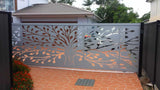 Custom Gate | Metal Garden Gate | Metal Art Accent | Pedestrian Walk Thru Entry | Outdoor | Indoor | Garden Gate | Modern Gate modern tree door
