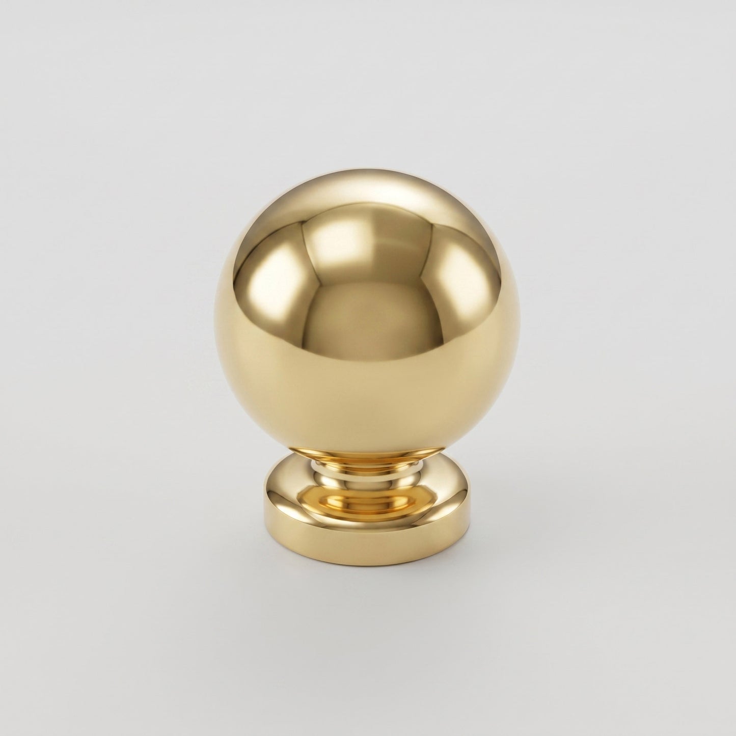 Solid Brass Round Cabinet Drawer Knob