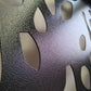 laser-cut-metal-garden-gate-abstract-pebble-pattern