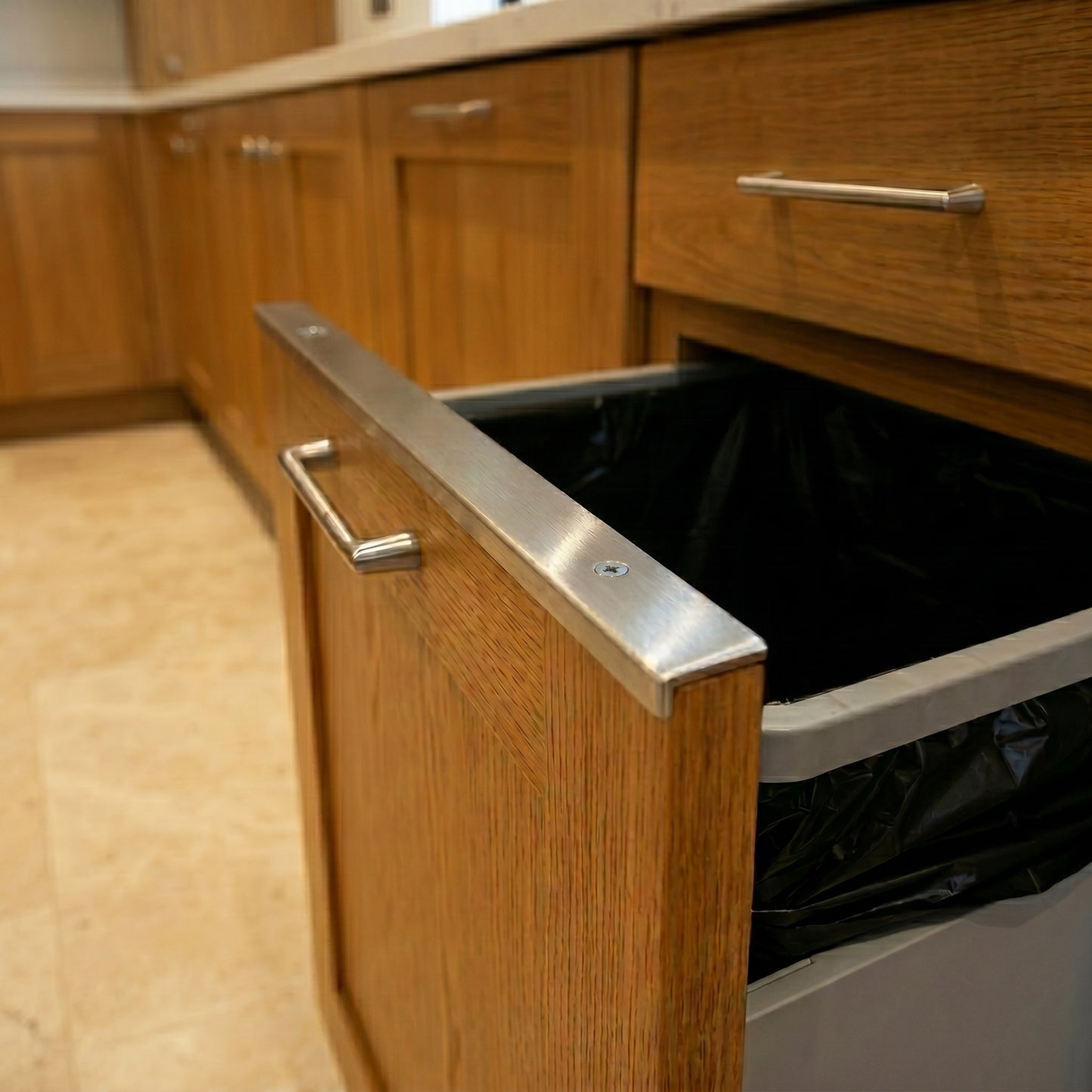 Stainless Steel Drawer Cabinet Edge Protector | Kitchen Top Guard