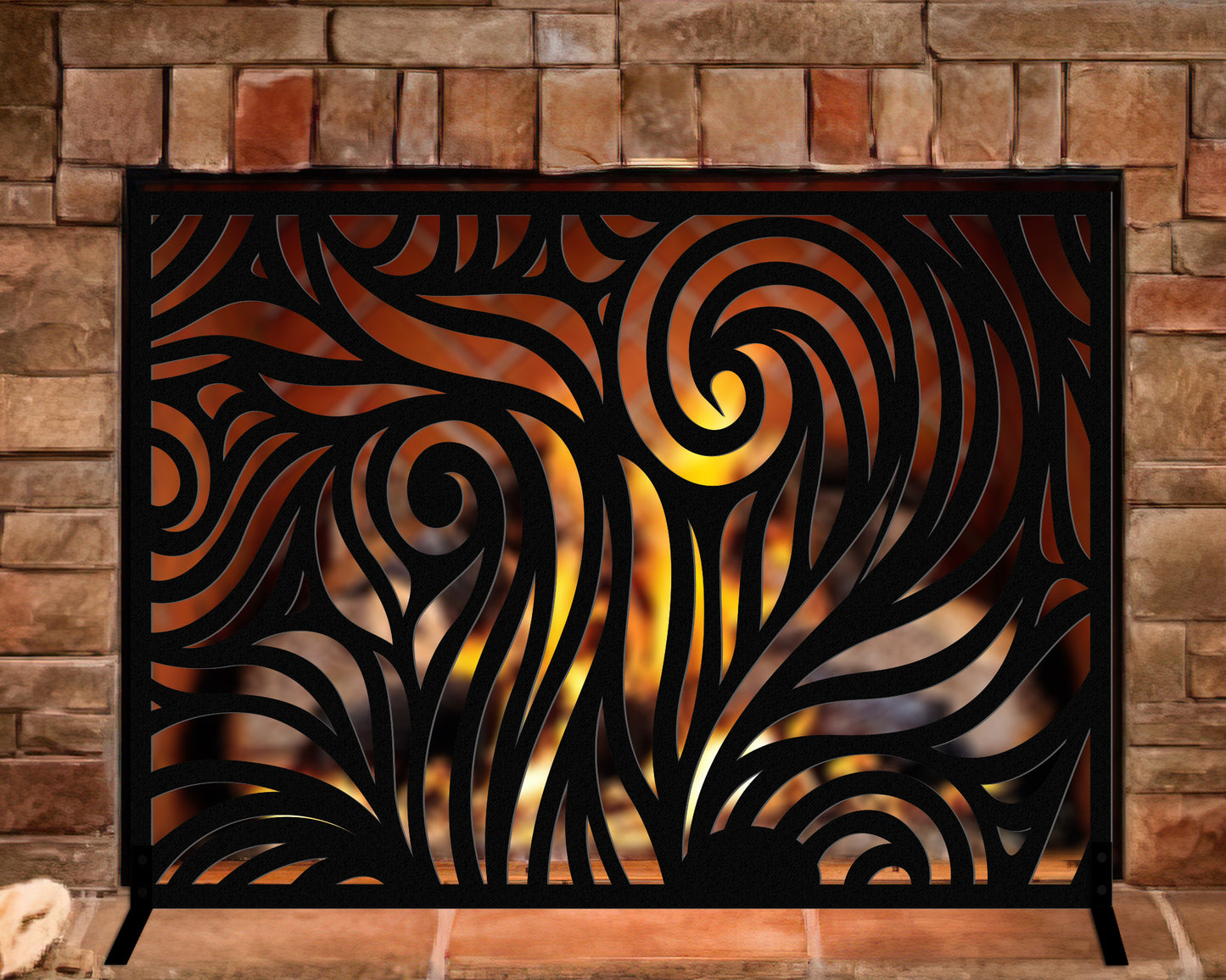 Fireplace Screen 2