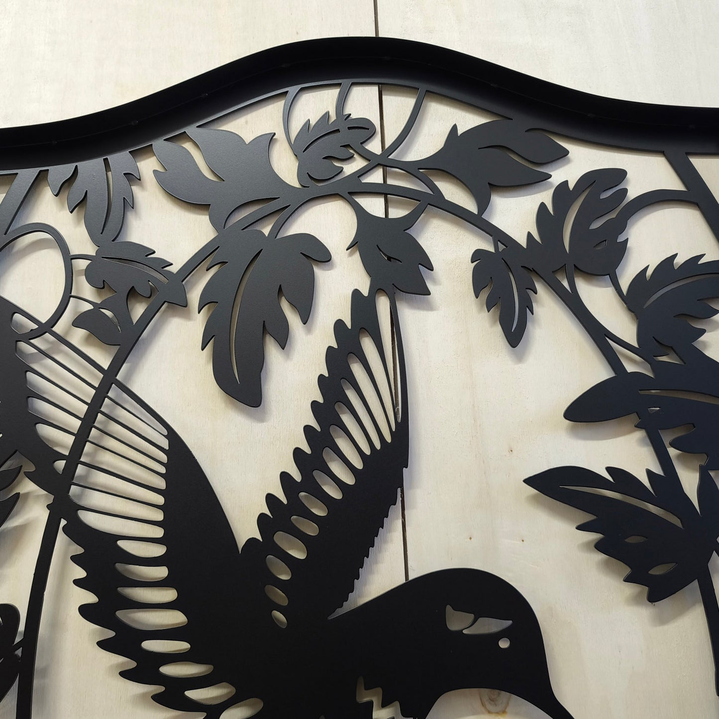 Custom Gate | Metal Garden Gate | Metal Art Accent | Pedestrian Walk Thru Entry | Outdoor, Artistic & Unique Design,Hummingbird design gate | Garden Gate